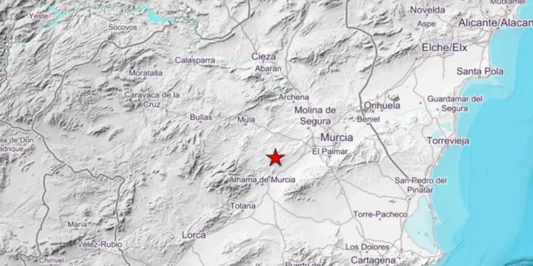 Un terremoto de magnitud 4,1 sacude la Región de Murcia y se deja sentir en decenas de municipios