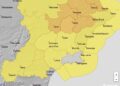 Murcia se prepara para un brusco cambio de tiempo: tormentas, granizo y hasta 30 litros en una hora