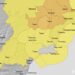 Murcia se prepara para un brusco cambio de tiempo: tormentas, granizo y hasta 30 litros en una hora