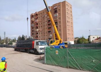 El soterramiento del AVE entra en una nueva fase y obliga a cortar dos calles de Lorca durante tres meses
