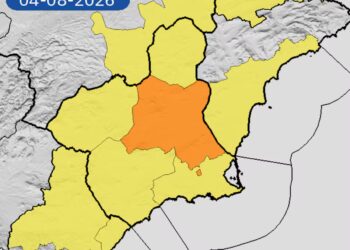 Cinco municipios de la Región de Murcia, entre los diez más calurosos de España en plena ola de calor