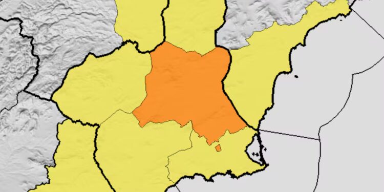 Cinco municipios de la Región de Murcia, entre los diez más calurosos de España en plena ola de calor