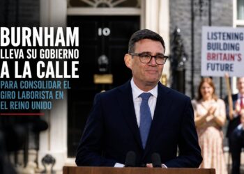 Burnham recorre el Reino Unido en busca de una nueva conexión con el electorado