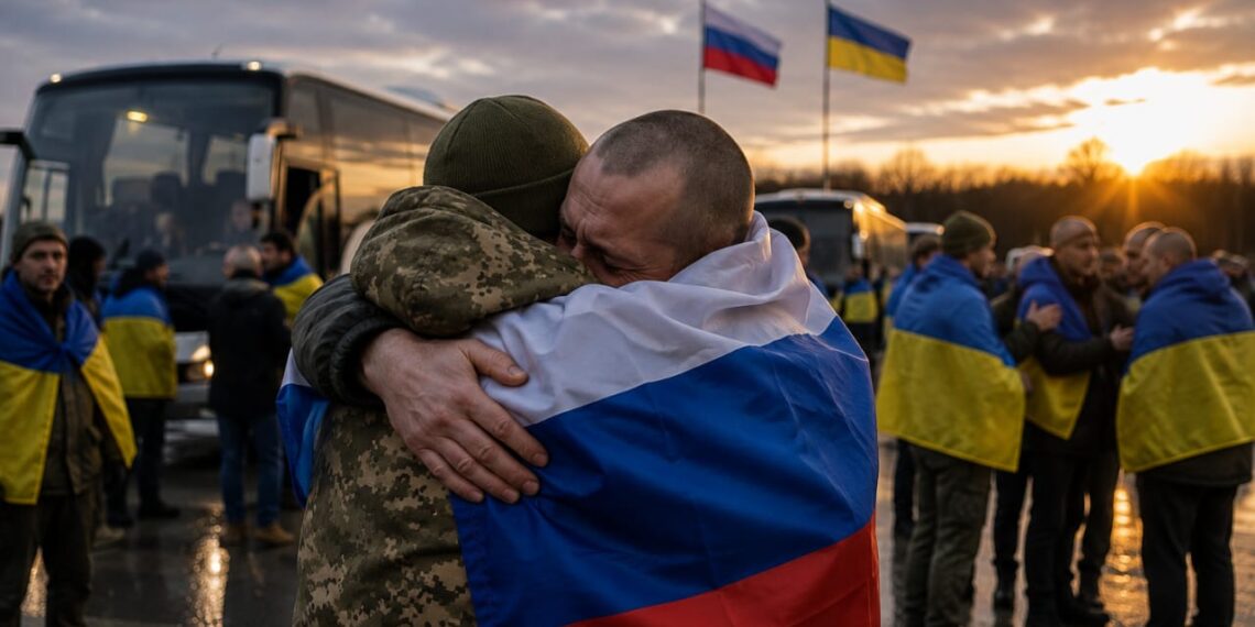 El regreso de 206 militares abre una rara ventana de cooperación entre Moscú y Kiev