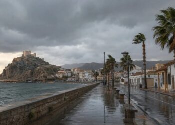 Aviso amarillo por lluvias en Águilas este 20 de agosto