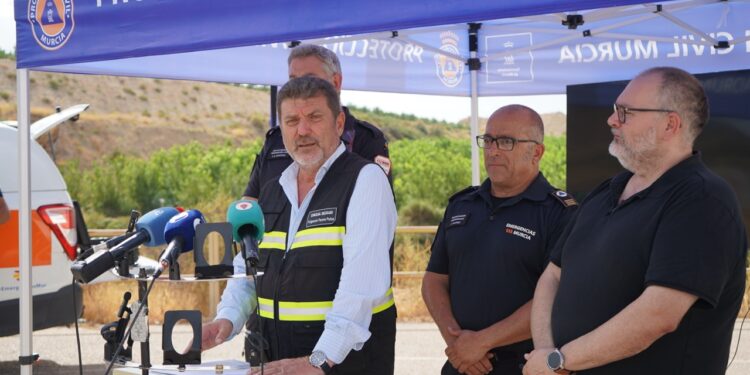Murcia despliega nueve drones para vigilar sus montes y anticiparse a los incendios forestales