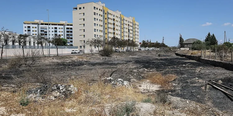 Detenido el presunto autor de seis incendios que sembraron la alarma en la huerta de Murcia