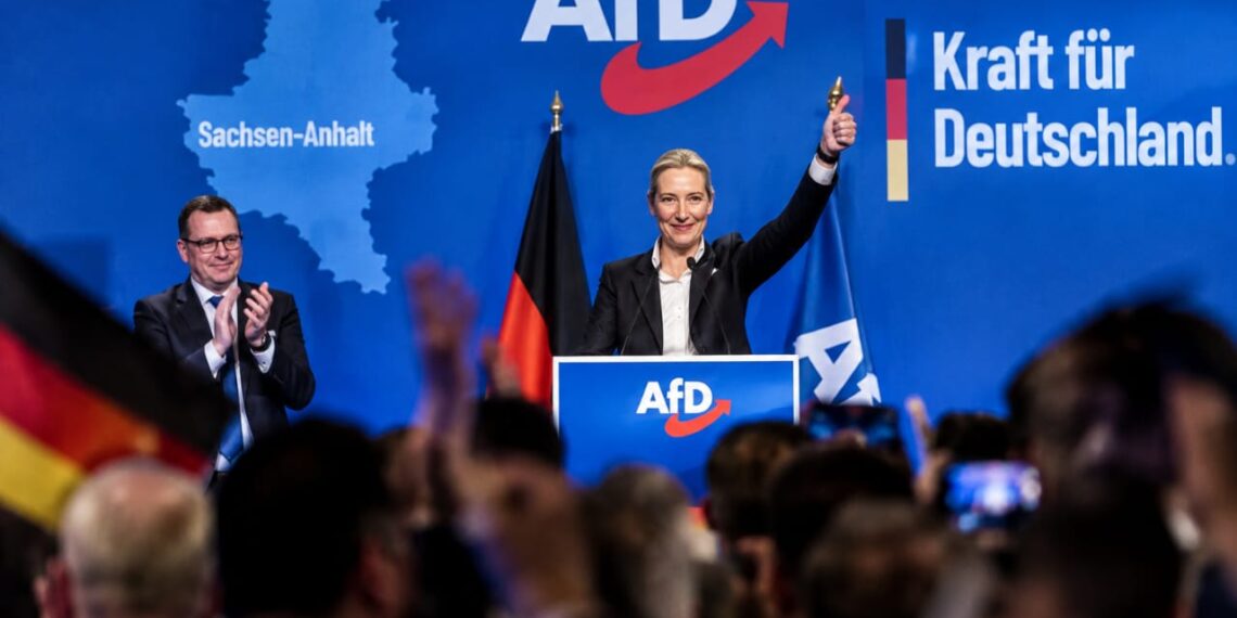 La AfD roza la mitad del voto en Sajonia-Anhalt y eleva su apuesta por gobernar Alemania