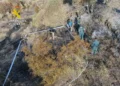 Una línea eléctrica ilegal y sin mantenimiento, detrás del incendio que arrasó 150 hectáreas en Murcia