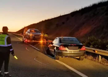 Investigan a un conductor que recorrió ebrio más de dos kilómetros en sentido contrario por la autovía Totana-Mazarrón