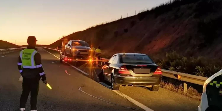 Investigan a un conductor que recorrió ebrio más de dos kilómetros en sentido contrario por la autovía Totana-Mazarrón